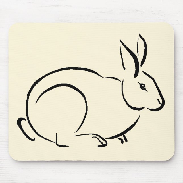Tapis De Souris Fils de course de brosse (Devant)