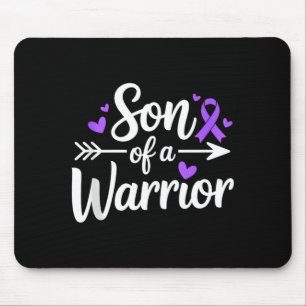 Tapis De Souris Fils d'un guerrier sensibilisation au lupus combat