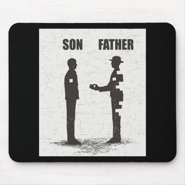 Tapis De Souris Fils Et Père (Devant)