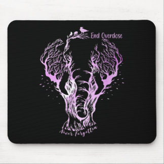 Tapis De Souris Fin de l'overdose N'oubliez jamais le dessin au tr