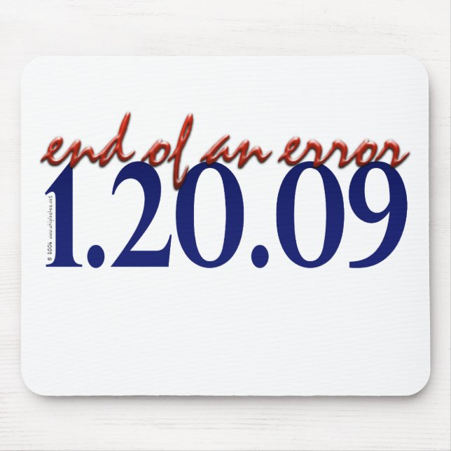 Tapis De Souris Fin d'une erreur (Devant)