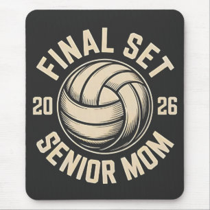 Tapis De Souris Final Set Senior Mom 2026 Graduation Volleyball