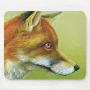 Tapis de souris fine art Fox