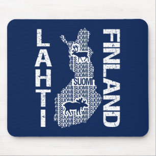 Tapis De Souris FINLAND MAP mousepad - Lahti