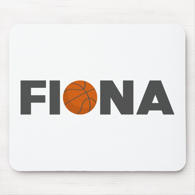 Tapis De Souris Fiona Basketball (Devant)