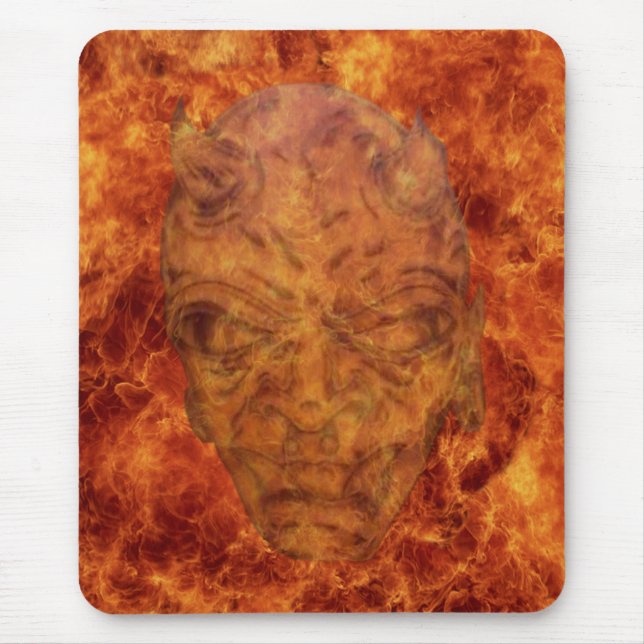 Tapis De Souris Fire Demon Mousepad (Devant)