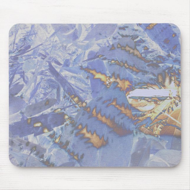 Tapis De Souris Fire & Ice, abstrait numérique (Devant)