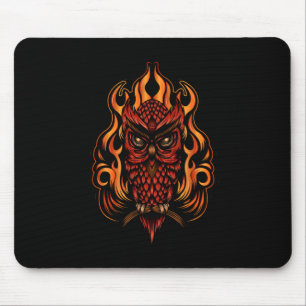 Tapis De Souris Fire owl
