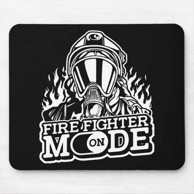 Tapis De Souris Firefighter Mode On (Devant)