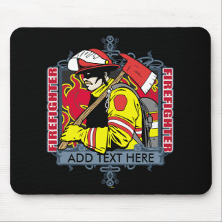 Tapis De Souris Firefirefighter fait sur commande