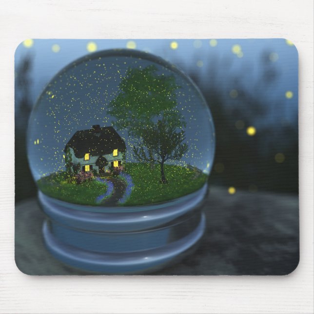 Tapis De Souris Firefly Globe Mousepad (Devant)