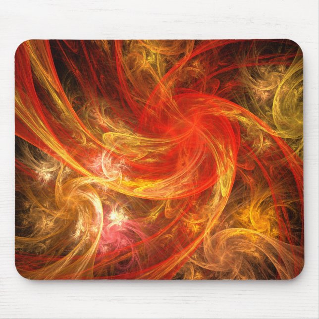 Tapis De Souris Firestorm Nova Abstract Art Mousepad (Devant)