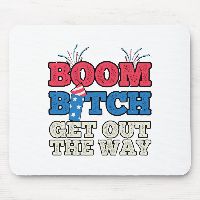Tapis De Souris Fireworks Directeur du système de tir Funny Boom 4 (Devant)