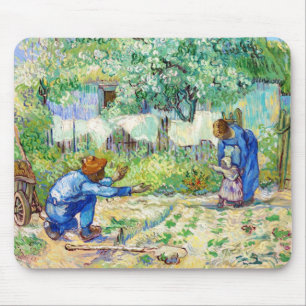 Tapis De Souris First Steps (Millet) Vincent van Gogh art