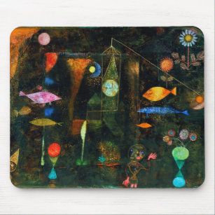 Tapis De Souris Fish Magic, Paul Klee