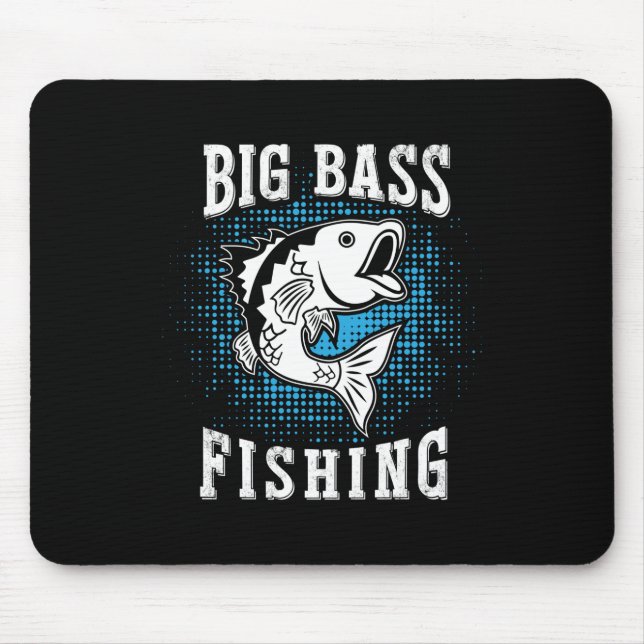 Tapis De Souris Fisher Gift Big Fishing (Devant)