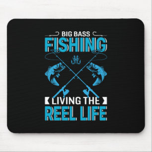 Tapis De Souris Fisher Gift Big Fishing Vivre La Vie