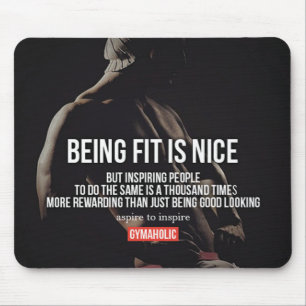 Tapis De Souris Fitness Motivationnelle