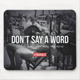 Tapis De Souris Fitness Motivationnelle