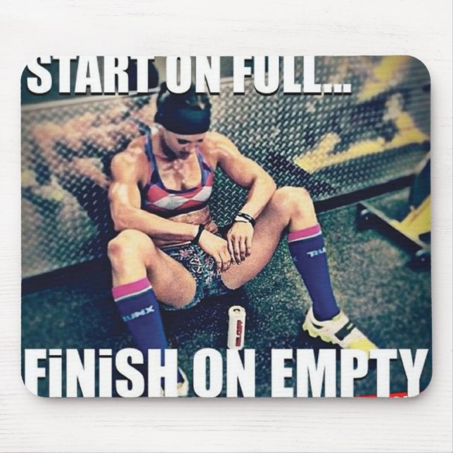 Tapis De Souris Fitness Motivationnelle (Devant)