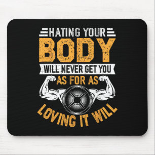 Tapis De Souris Fitness Motivationnelle Physique Exercice Gym Quot