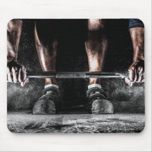 Tapis De Souris Fitness Weightlifting Gym entraînement