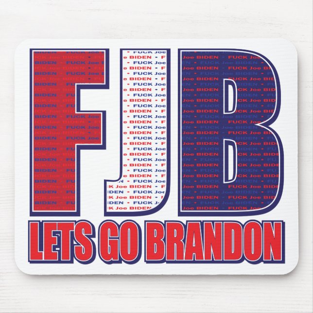 Tapis De Souris FJB—Lets-Go-Brandon (Devant)
