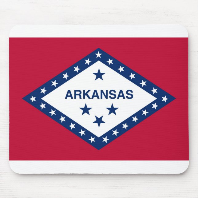 Tapis De Souris Flag de l'Arkansas (Devant)