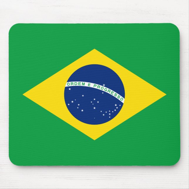 Tapis De Souris Flag of Brazil (Devant)