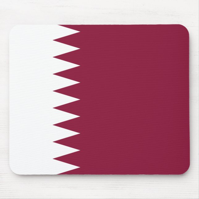 Tapis De Souris Flag of Qatar (Devant)