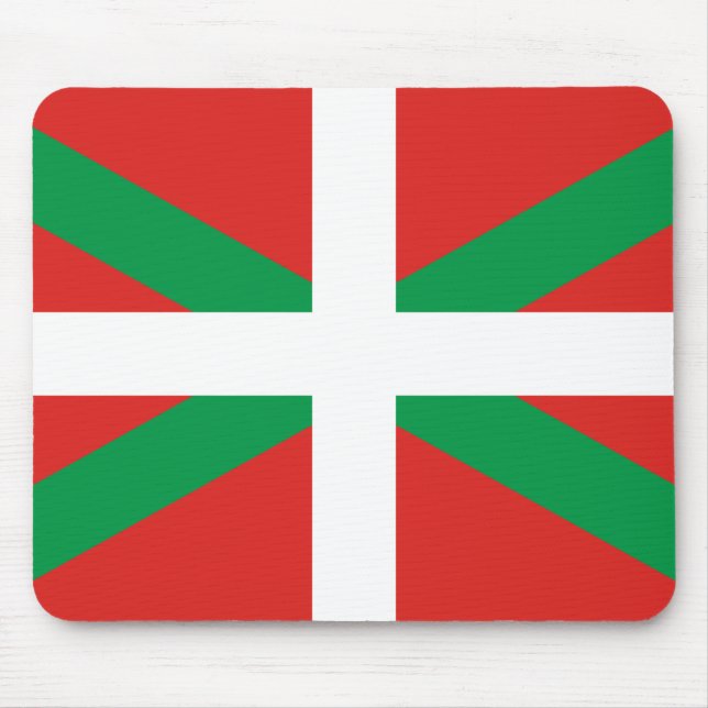 Tapis De Souris Flag of the Basque Country  Mousepad (Devant)
