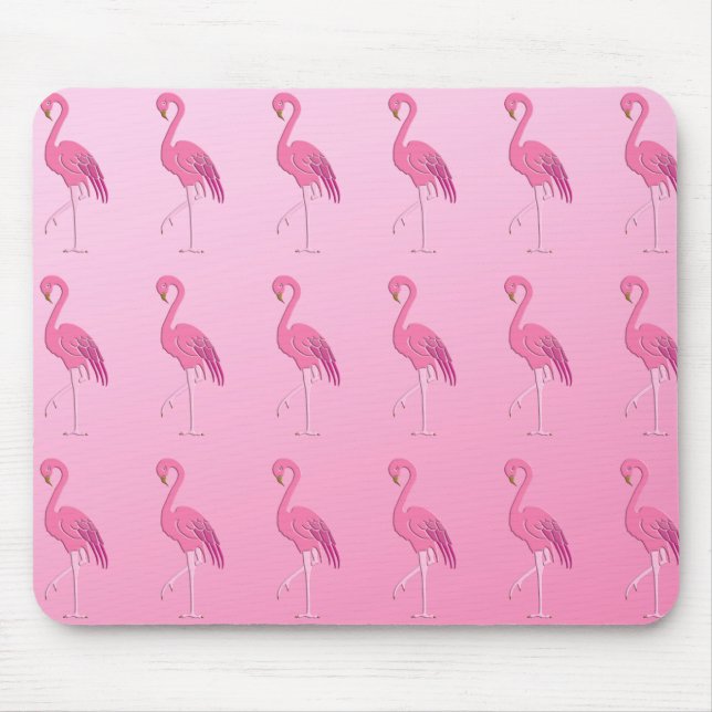 Tapis De Souris Flamant assez rose (Devant)