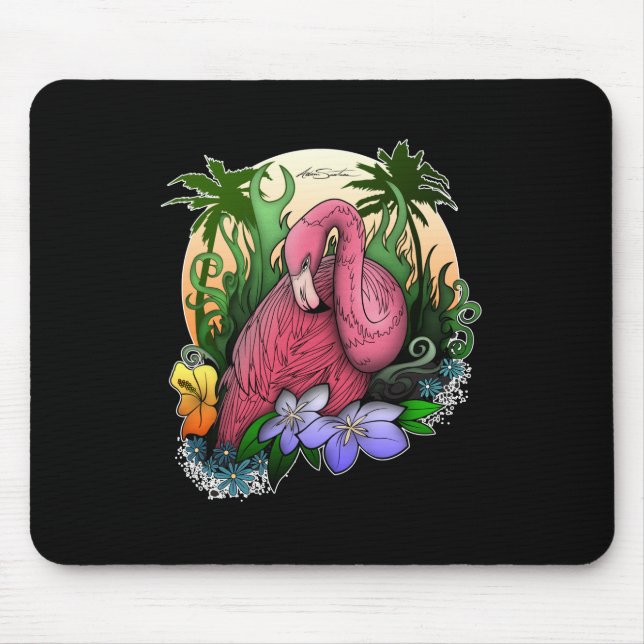 Tapis De Souris Flamant rose (Devant)