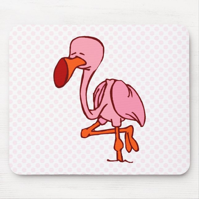 Tapis De Souris Flamant rose de Floyd (Devant)