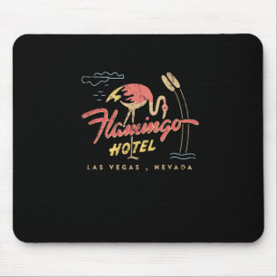 Tapis De Souris Flamant rose Las Vegas Hotel Casino Retro Vintage