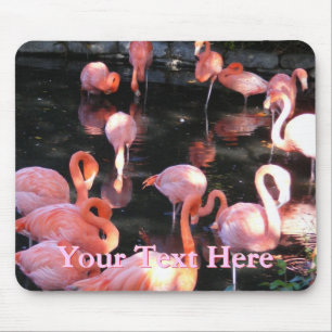 Tapis De Souris Flamant rose Mousepad