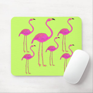 Tapis De Souris Flamant rose Mousepad