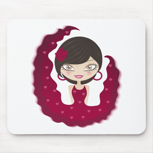 Tapis De Souris flamenco (Devant)