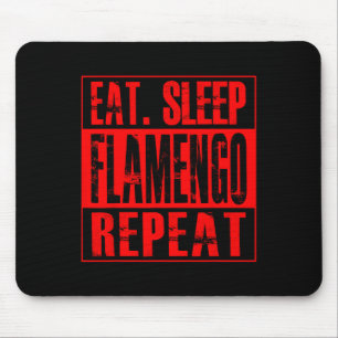 Tapis De Souris Flamengo Football - Maillot Eat Sleep Flamengo Rep