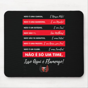 Tapis De Souris Flamengo Soccer - Maillot Isso Aqui é Flamengo