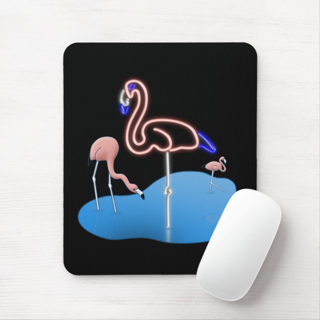 Tapis De Souris Flaminglow - (Avec souris)