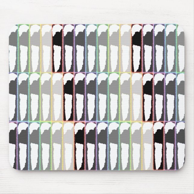 Tapis De Souris Flamme artistique Mousepad de Rachel Alexandra (Devant)