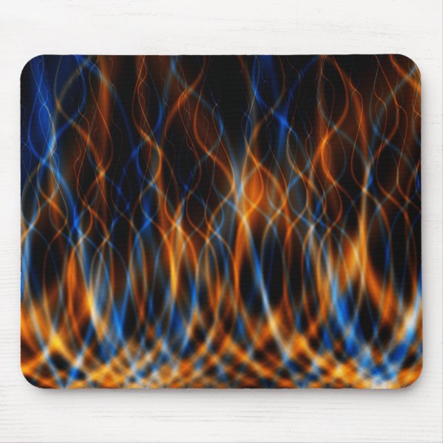 Tapis De Souris Flamme fractale (Devant)