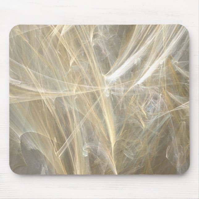 Tapis De Souris Flamme fractale Abstraite (Devant)