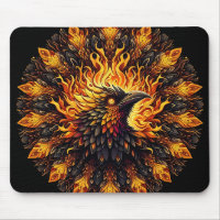 Flamme Phoenix Circulaire Graphique