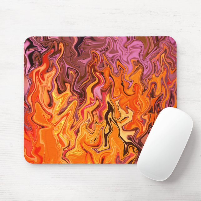 Tapis De Souris Flammes de Jumpin..... (Avec souris)