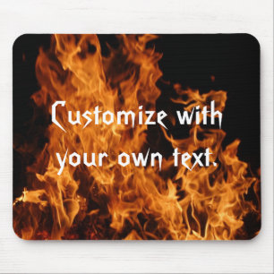 Tapis De Souris Flammes Mousepad
