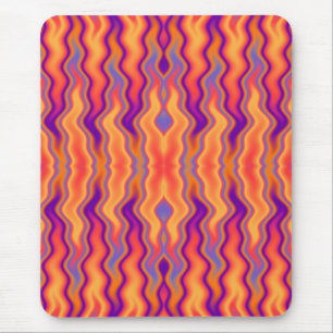 Tapis De Souris Flammes pourpres
