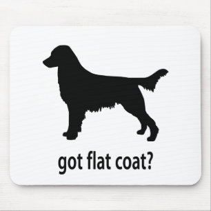Tapis De Souris Flatcoat obtenu