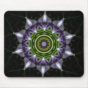 Tapis de souris fleur